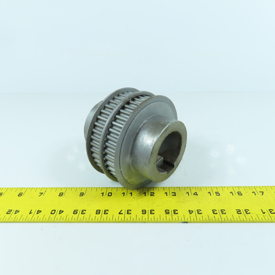 Double Space Timing Bely Pulley 4-1/2" OD 1-7/8" Bore