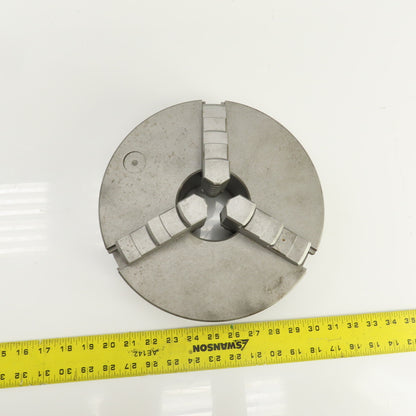 10" 3 Jaw Self Centering Lathe Chuck 3" Thru Hole 1" Wide Jaws