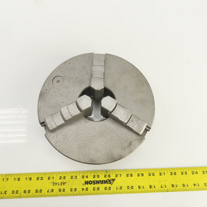 10" 3 Jaw Self Centering Lathe Chuck 3" Thru Hole 1" Wide Jaws