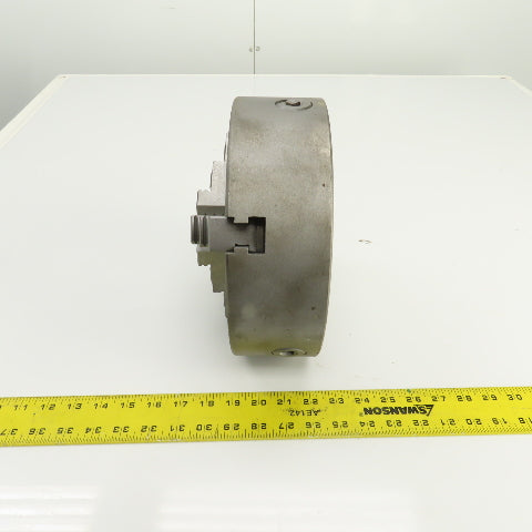10" 3 Jaw Self Centering Lathe Chuck 3" Thru Hole 1" Wide Jaws