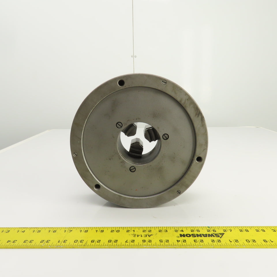 10" 3 Jaw Self Centering Lathe Chuck 3" Thru Hole 1" Wide Jaws