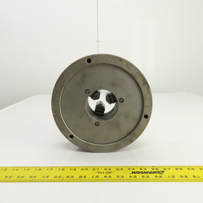 10" 3 Jaw Self Centering Lathe Chuck 3" Thru Hole 1" Wide Jaws