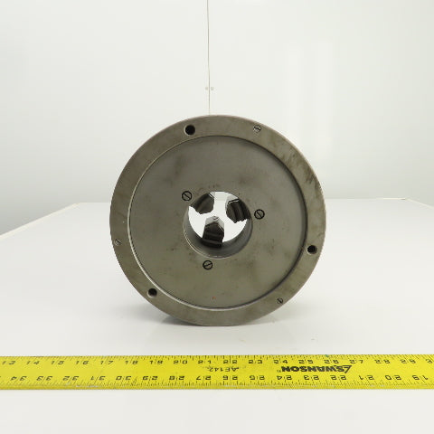 10" 3 Jaw Self Centering Lathe Chuck 3" Thru Hole 1" Wide Jaws