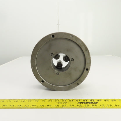 10" 3 Jaw Self Centering Lathe Chuck 3" Thru Hole 1" Wide Jaws