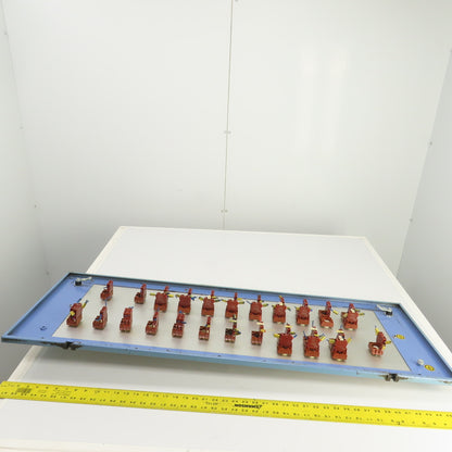 Sinico Operator Control Panel W/ E-Stop, Selector & Push Switches Indicators