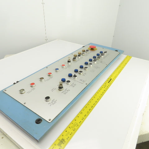 Sinico Operator Control Panel W/ E-Stop, Selector & Push Switches Indicators
