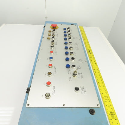 Sinico Operator Control Panel W/ E-Stop, Selector & Push Switches Indicators