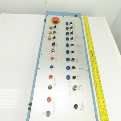 Sinico Operator Control Panel W/ E-Stop, Selector & Push Switches Indicators