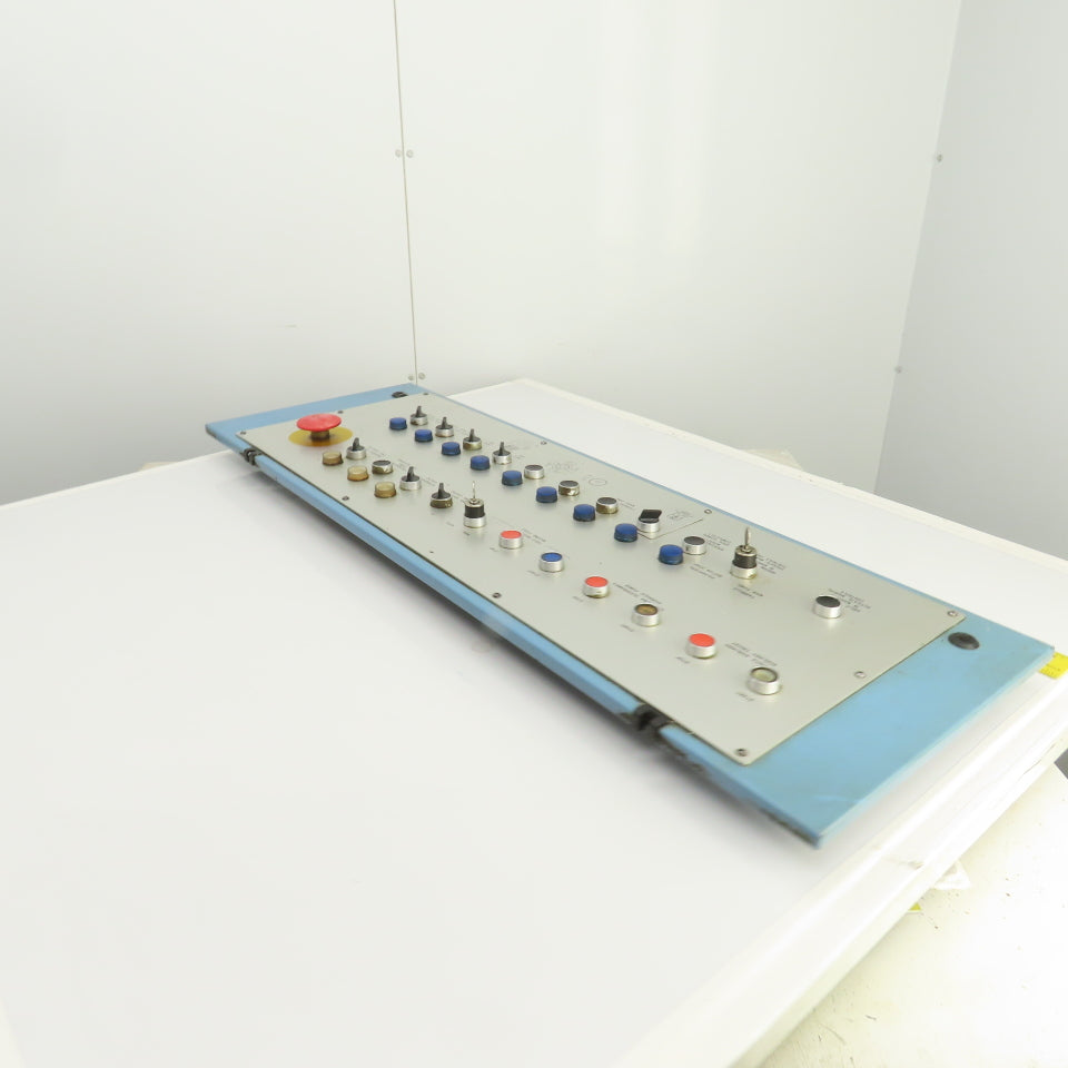Sinico Operator Control Panel W/ E-Stop, Selector & Push Switches Indicators