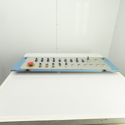 Sinico Operator Control Panel W/ E-Stop, Selector & Push Switches Indicators