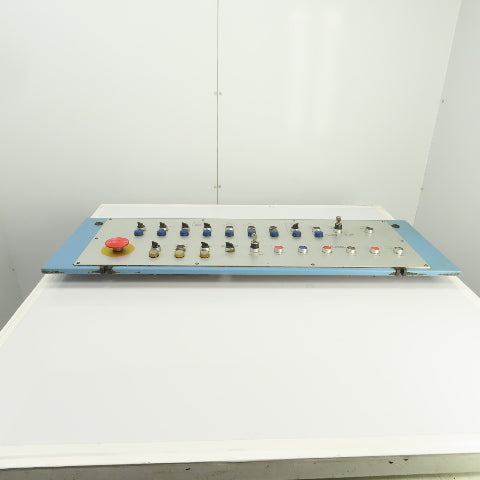 Sinico Operator Control Panel W/ E-Stop, Selector & Push Switches Indicators