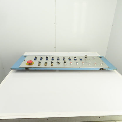 Sinico Operator Control Panel W/ E-Stop, Selector & Push Switches Indicators