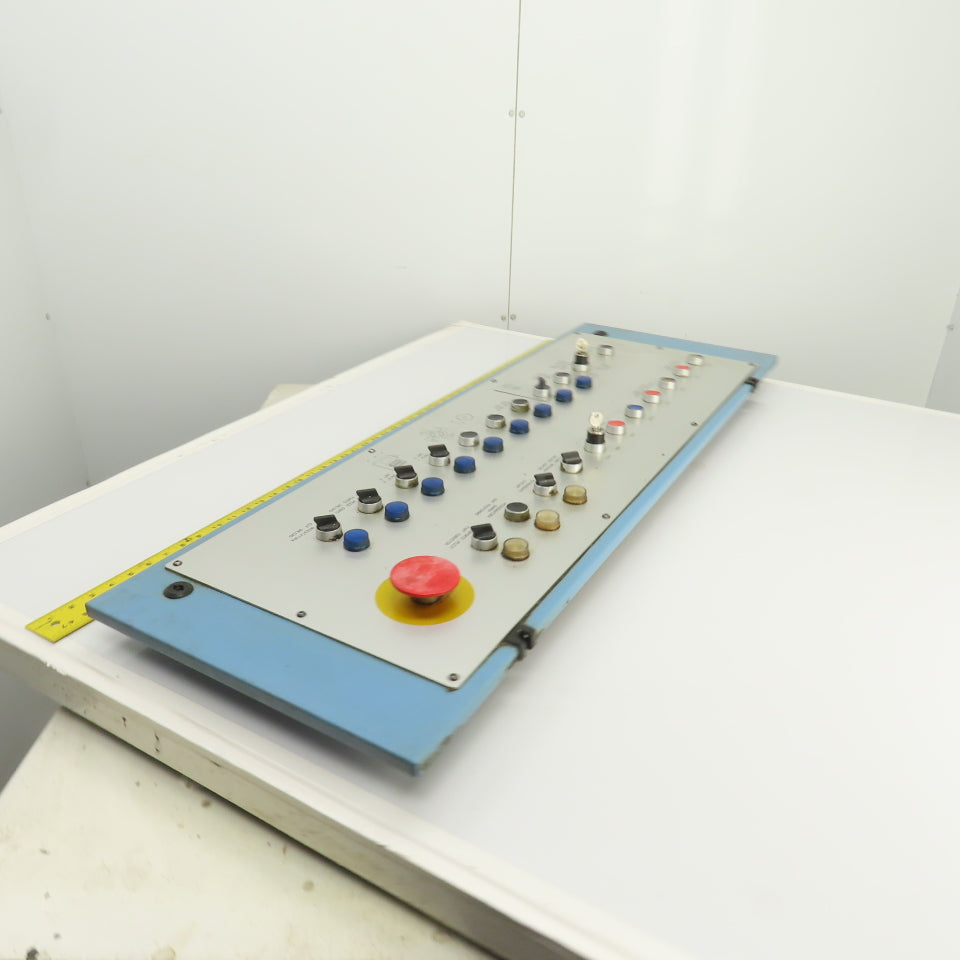 Sinico Operator Control Panel W/ E-Stop, Selector & Push Switches Indicators