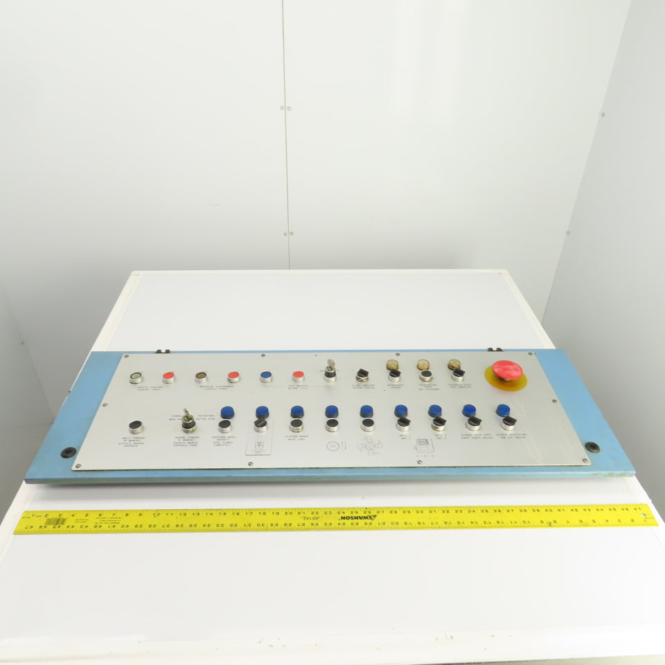 Sinico Operator Control Panel W/ E-Stop, Selector & Push Switches Indicators