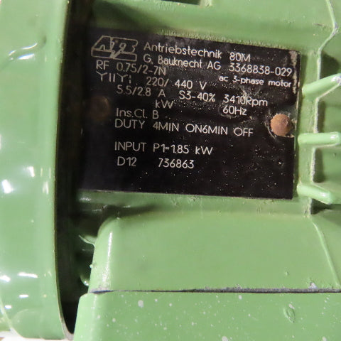Grass 220/440V Compact Multi Head Boring Machine 2" Raised Height 12" Throat