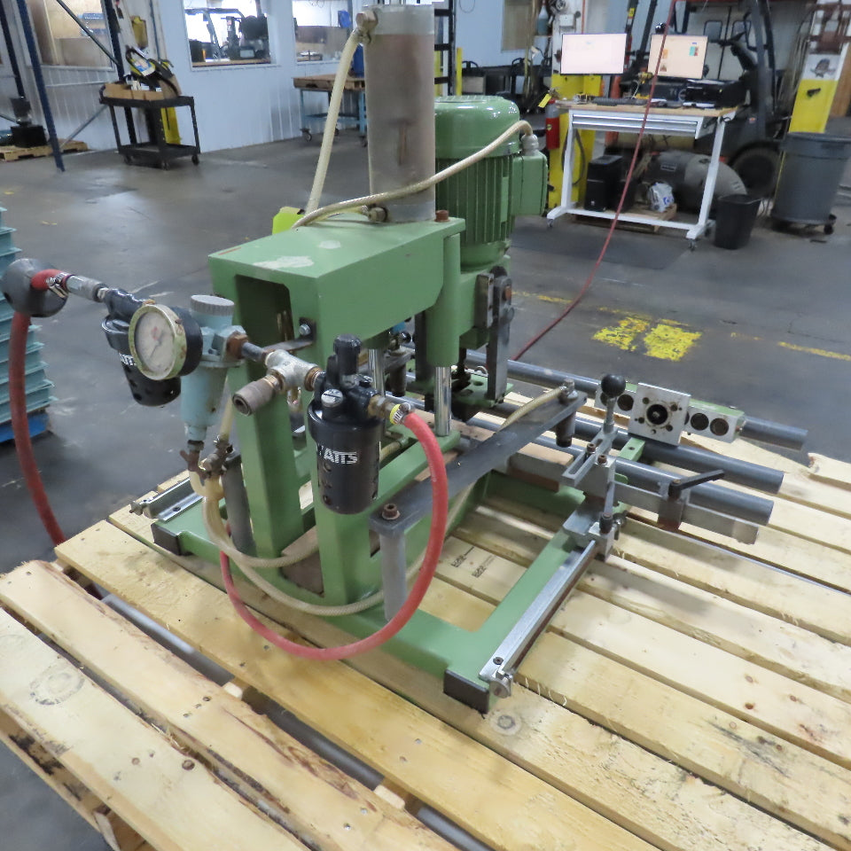 Grass 220/440V Compact Multi Head Boring Machine 2" Raised Height 12" Throat