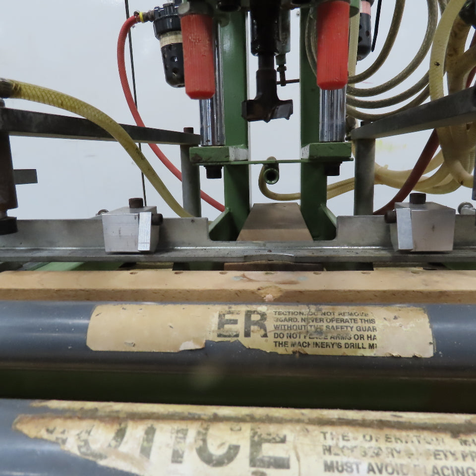 Grass 220/440V Compact Multi Head Boring Machine 2" Raised Height 12" Throat