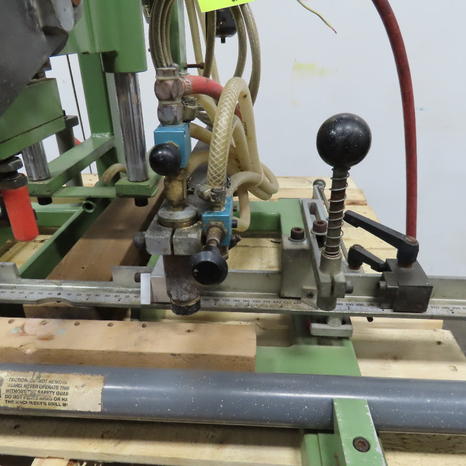 Grass 220/440V Compact Multi Head Boring Machine 2" Raised Height 12" Throat