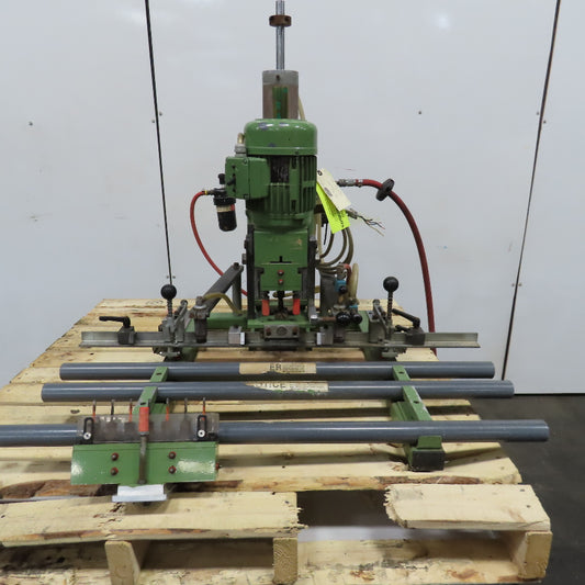Grass 220/440V Compact Multi Head Boring Machine 2" Raised Height 12" Throat
