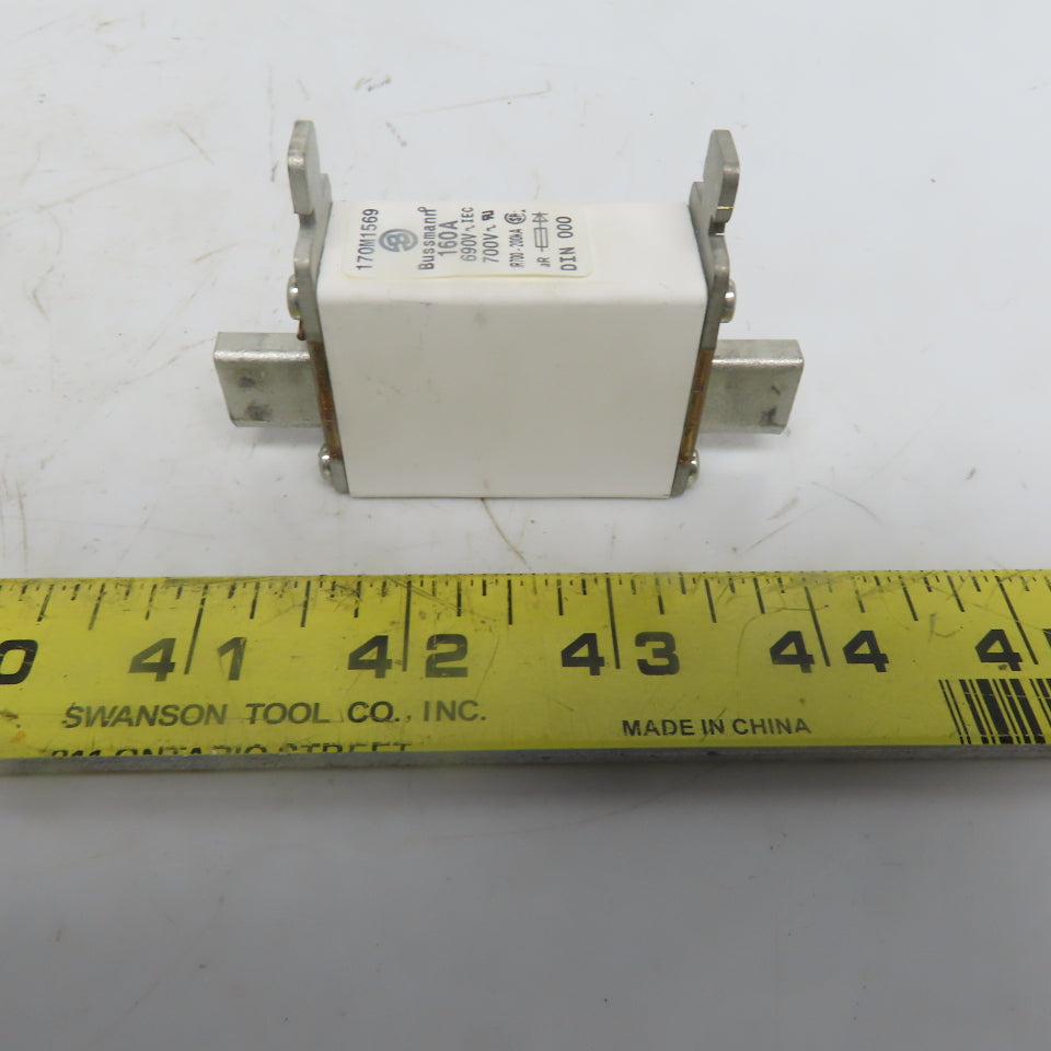 Bussmann 170M1569D Power Fuse Module 160A Lot of 3