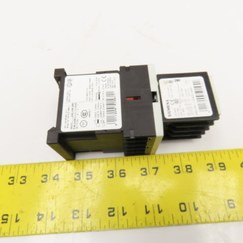 Siemens 3RH12621BB40 Contactor Relay 600V 10A Aux 3RH1911-1GA22-3AA1 24VDC Coil