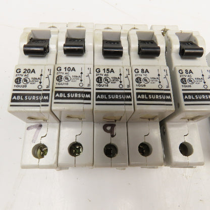 Altech ABL Sursum 1GU10 Manual Motor Controller 277VAC Misc. Lot Of 8