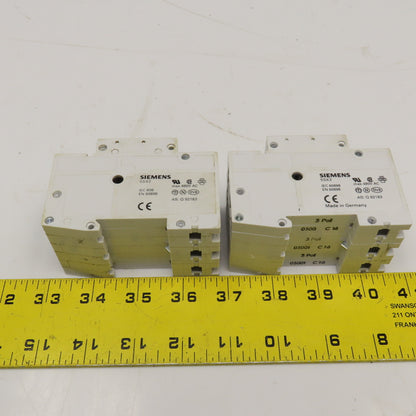 Siemens 5SX2 480V 60A 3 Pole Circuit Breaker Lot Of 2