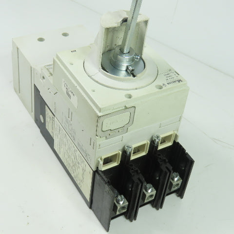 Moeller NZMB2-AF150-BT-NA 150A Circuit Breaker Rotary Sfty Disconnect 3Pole 600V