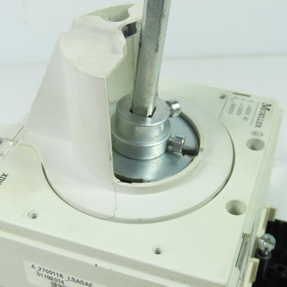 Moeller NZMB2-AF150-BT-NA 150A Circuit Breaker Rotary Sfty Disconnect 3Pole 600V