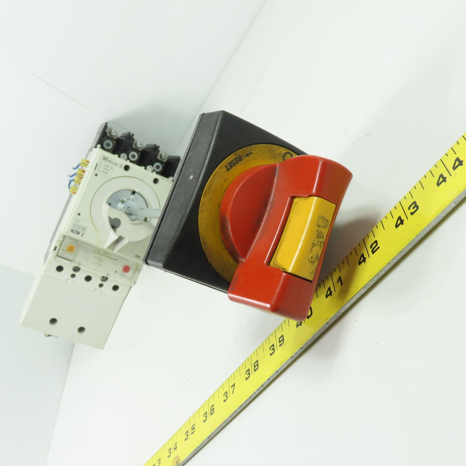 Moeller NZMB2-AF150-BT-NA 150A Circuit Breaker Rotary Sfty Disconnect 3Pole 600V