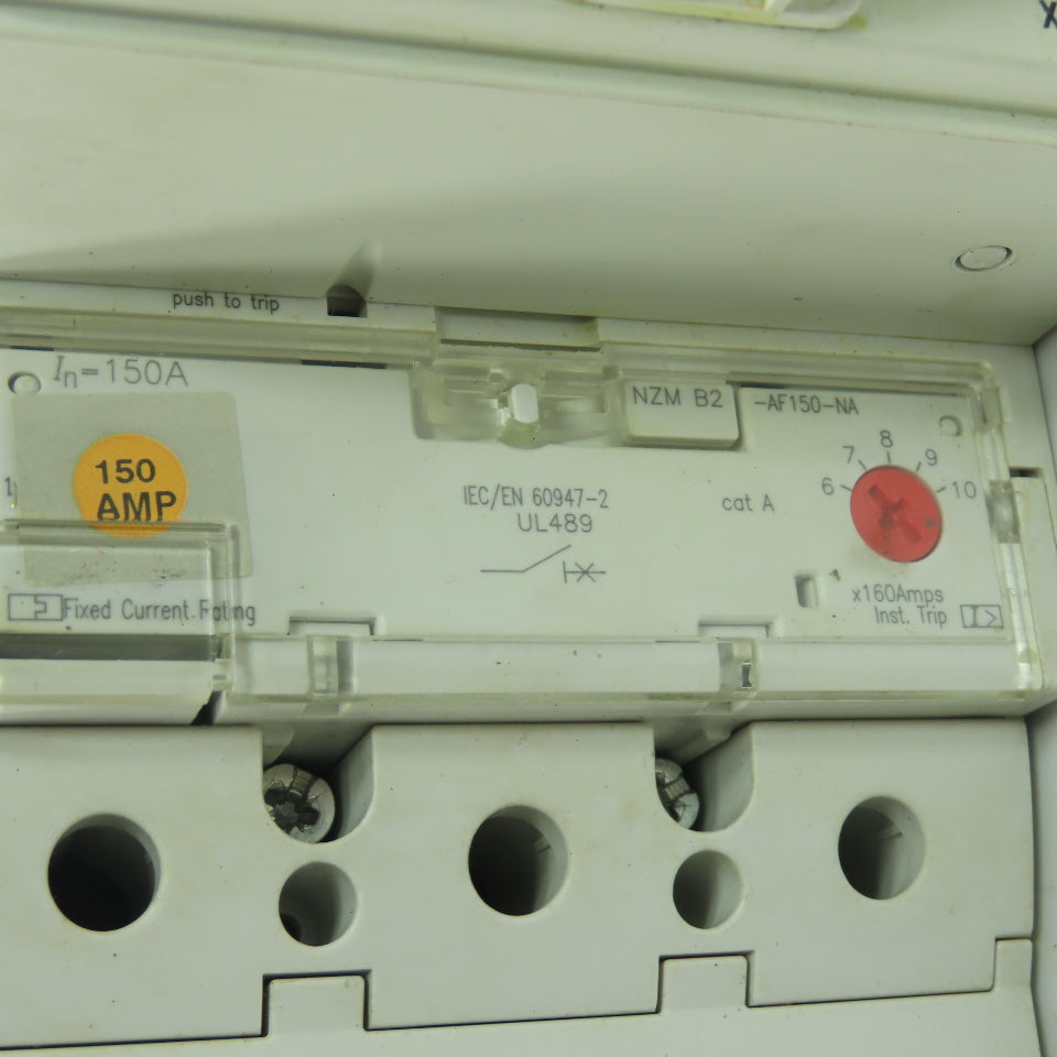 Moeller NZMB2-AF150-BT-NA 150A Circuit Breaker Rotary Sfty Disconnect 3Pole 600V