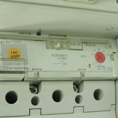 Moeller NZMB2-AF150-BT-NA 150A Circuit Breaker Rotary Sfty Disconnect 3Pole 600V