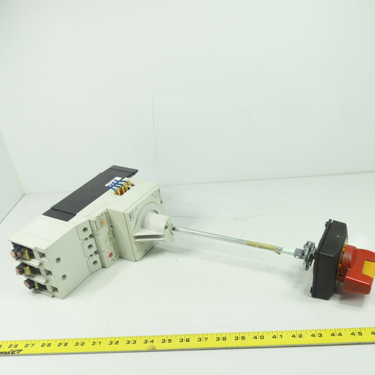Moeller NZMB2-AF150-BT-NA 150A Circuit Breaker Rotary Sfty Disconnect 3Pole 600V