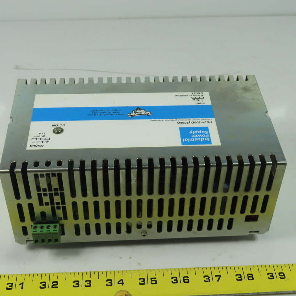 Automation Direct PS24-300D Power Supply 24V 12A Input 50/60Hz 115-230V Output