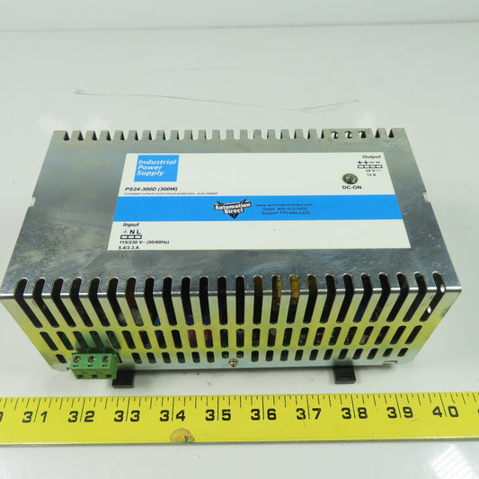 Automation Direct PS24-300D Power Supply 24V 12A Input 50/60Hz 115-230V Output