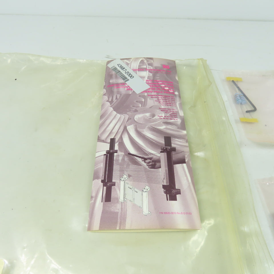 STI 9931-2000 Doc Kit MS/ Of 46 Test Object Light Curtain Kit