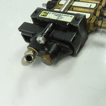 Master Pneumatics 71006104B-C Serv-Oil Multiple-Point Injection Lubricator Stack