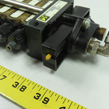 Master Pneumatics 71006104B-C Serv-Oil Multiple-Point Injection Lubricator Stack