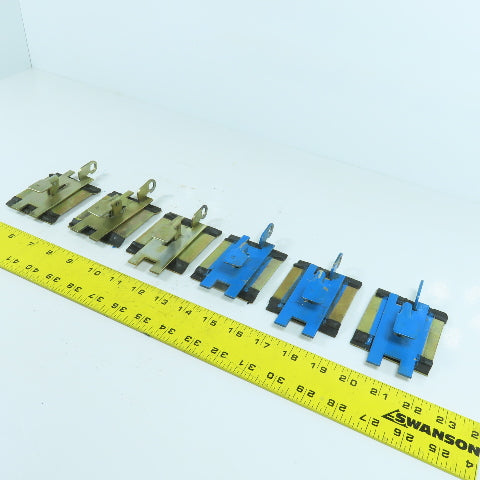 Hoffman 4,398,564 Clamp Latch Plate Assembly Lot Of 6