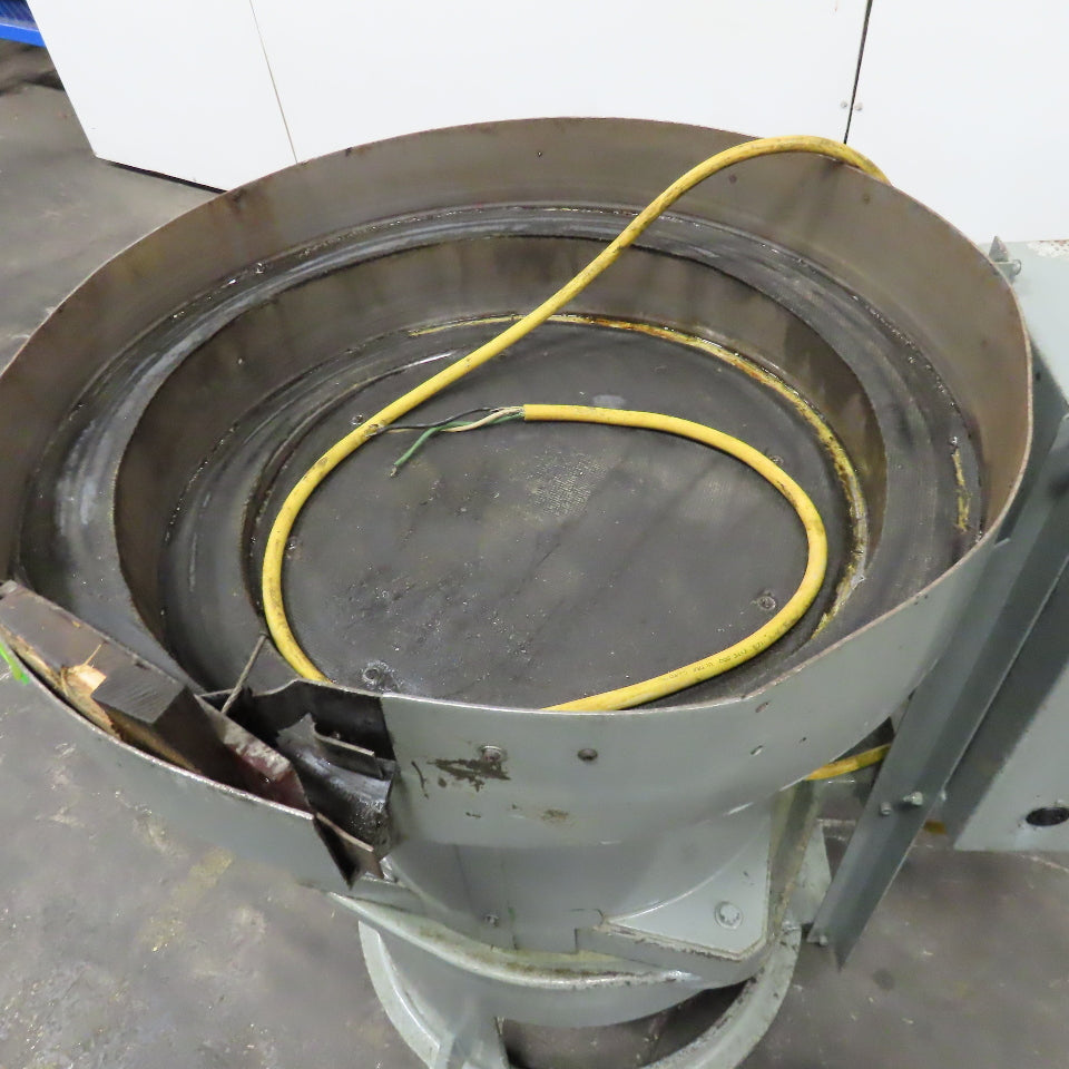 Syntron Style 208V 1Ph 60Hz Magnetic Drive Vibratory Bowl Feeder 32"