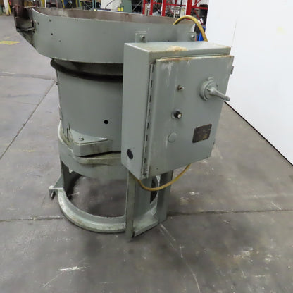 Syntron Style 208V 1Ph 60Hz Magnetic Drive Vibratory Bowl Feeder 32"