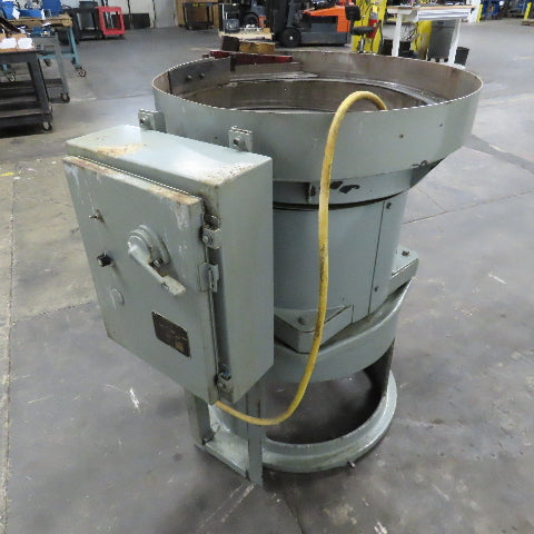 Syntron Style 208V 1Ph 60Hz Magnetic Drive Vibratory Bowl Feeder 32"