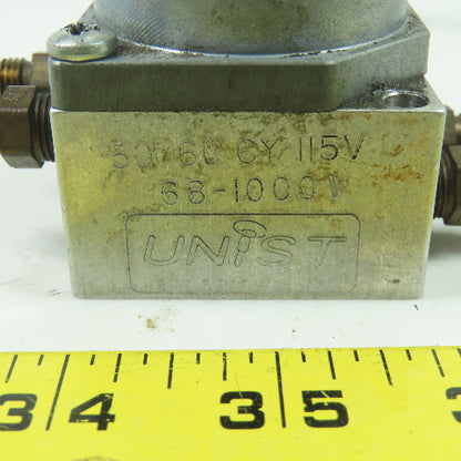 Unist 68-1000V Pneumatic Solenoid Valve 115V 50/60 CY