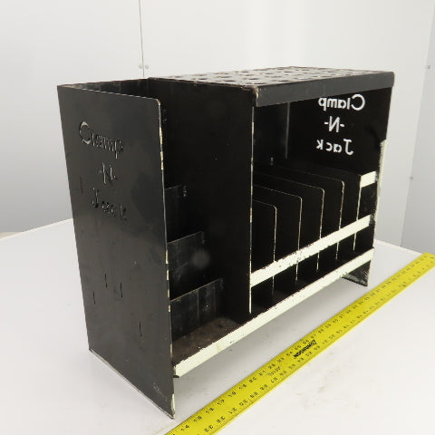 Organizer Rack For Clamp-N-Jack Machining Clamps, Tools, & Rods