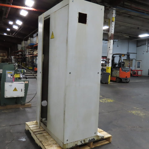 82" x 47" x 24" Free Standing Double Sided Electrical Enclosure