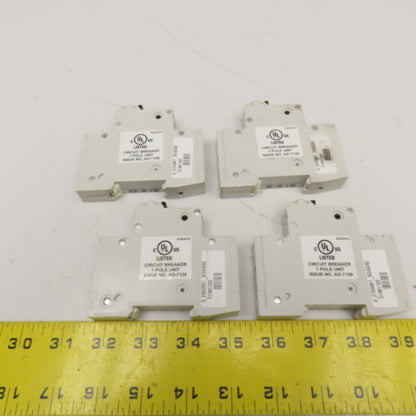 Siemens 5SJ4106-7HG40 5SJ4106-7HG40 240V 6A 10A Circuit Breaker Lot Of 4