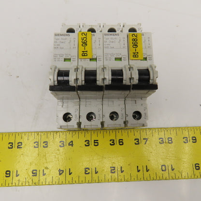 Siemens 5SJ4106-7HG40 5SJ4106-7HG40 240V 6A 10A Circuit Breaker Lot Of 4