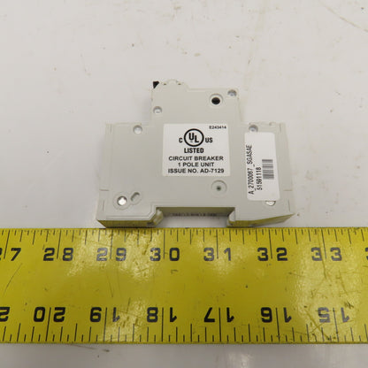 Siemens 5SJ4102-7HG40 240V 2A Single Pole Circuit Breaker Lot Of 5