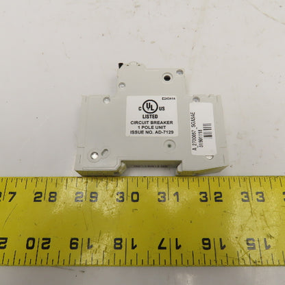 Siemens 5SJ4102-7HG40 240V 2A Single Pole Circuit Breaker Lot Of 5