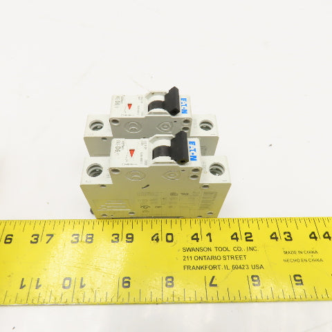 Eaton FAZ-D6/1 6A 277VAC Single Pole Circuit Breaker Lot Of 2